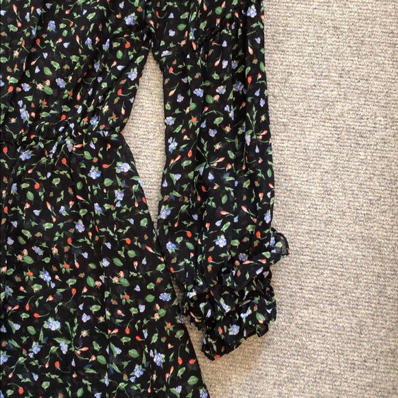 Club Monaco Taisie Silk Dress Size 0 - Picture 7 of 11